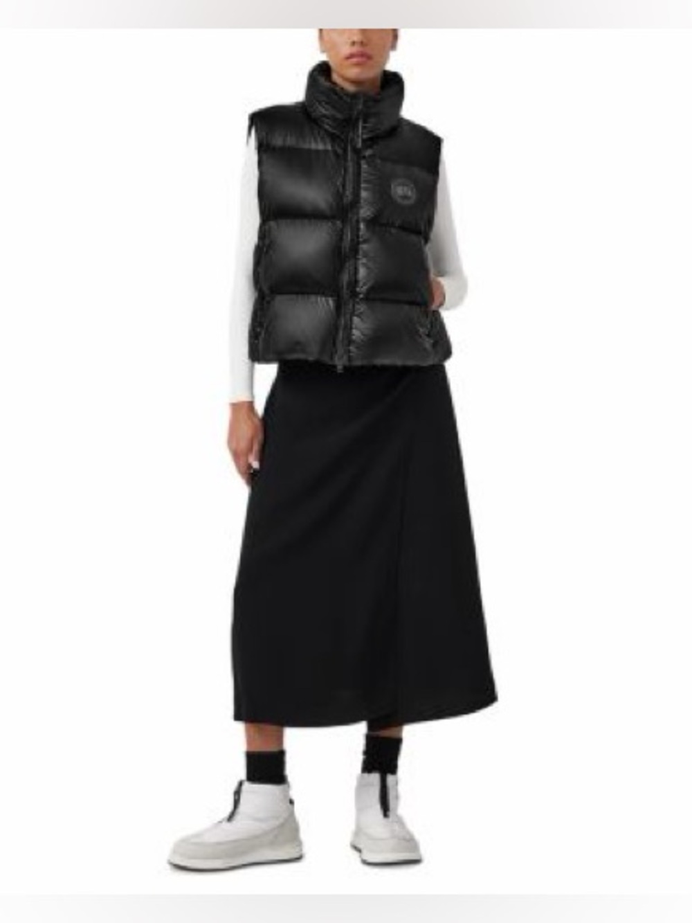 Canada Goose Cypress Puffer Vest Black Logo Size S Full Set Brand New - Picture 1 of 16